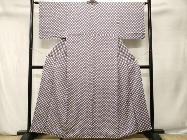 平和屋着物■上質な小紋　花尽し　正絹　逸品　CABN1518ev