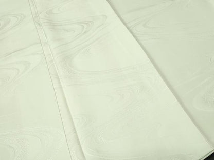 平和屋着物■上質な色無地　流水地紋　夏虫色　正絹　逸品　CABN1597ev