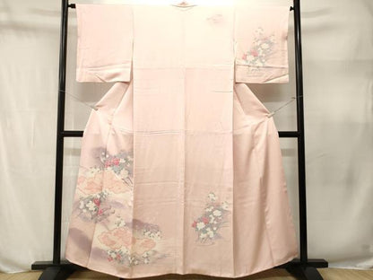 平和屋着物■訪問着　御所解文　暈し染め　正絹　逸品　CABN1629ev
