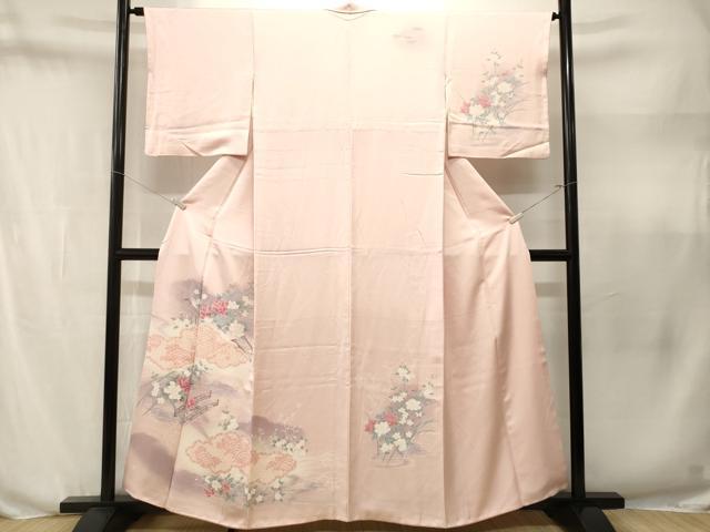 平和屋着物■訪問着　御所解文　暈し染め　正絹　逸品　CABN1629ev
