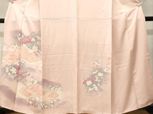 平和屋着物■訪問着　御所解文　暈し染め　正絹　逸品　CABN1629ev