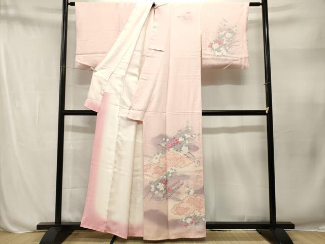 平和屋着物■訪問着　御所解文　暈し染め　正絹　逸品　CABN1629ev