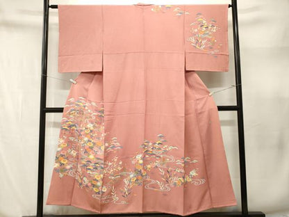 平和屋着物■訪問着　作家物　御所解文　正絹　逸品　CABN1635ev