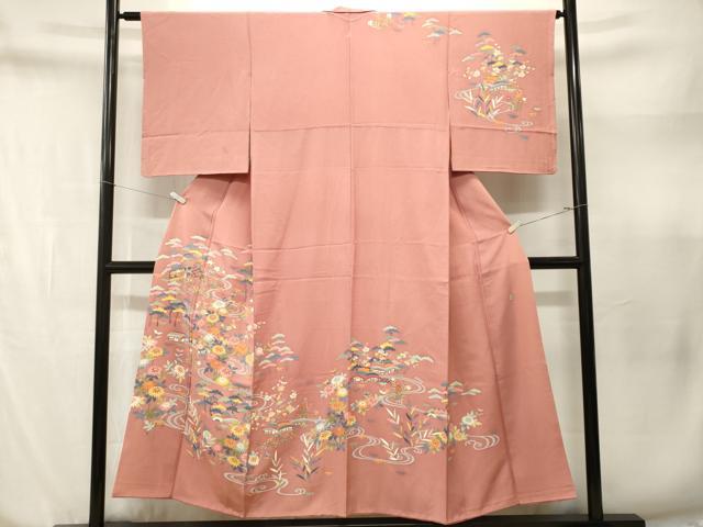 平和屋着物■訪問着　作家物　御所解文　正絹　逸品　CABN1635ev