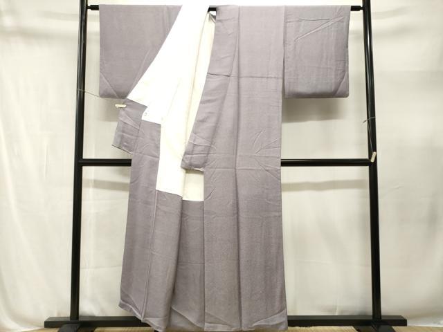 平和屋着物■江戸小紋　草木染め　鮫小紋柄　正絹　逸品　CABN1649ev