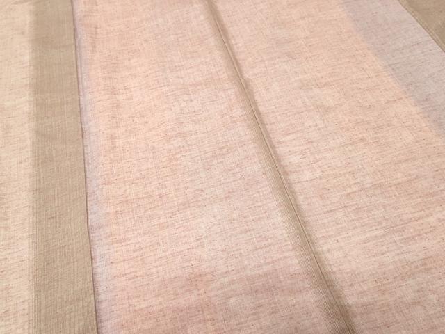 平和屋着物■上質な紬　間道　正絹　逸品　CABN1662ev