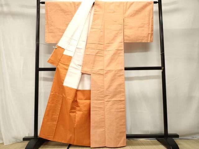 平和屋着物■上質な紬　霞文　正絹　逸品　CABN1721ev