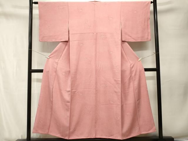 平和屋着物■上質な小紋　文箱花文　寄せ小紋柄　正絹　逸品　CABN1753ev