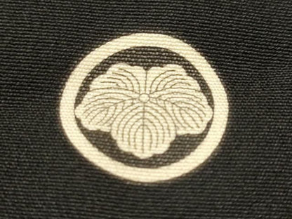 平和屋着物■豪華黒留袖　束ね熨斗雪輪飛鶴枝花文　暈し染め　金彩　正絹　逸品　CABN1799ev