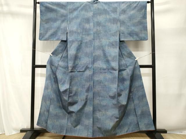 平和屋着物■上質な紬　霞文　正絹　逸品　CABN1878ev