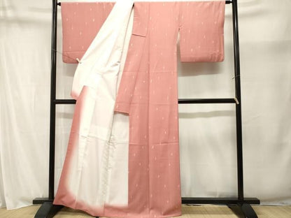 平和屋着物■小紋　抽象文様　洗える着物　CABN1930ev