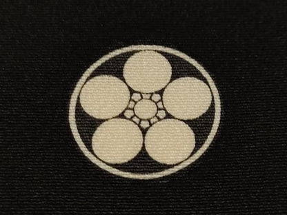 平和屋着物■豪華黒留袖　作家物　駒刺繍　白鷺　籬枝梅花文　金彩　正絹　逸品　CABN1933ev