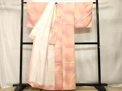 平和屋着物■小紋　霞文　暈し染め　洗える着物　CABN1944ev
