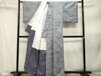 平和屋着物■小紋　小花文　暈し染め　洗える着物　CABN1955ev