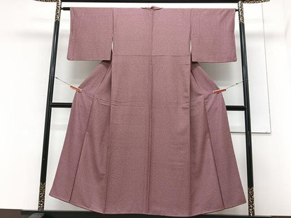 平和屋着物■江戸小紋　吉祥小紋柄　正絹　逸品　CABN2005xe