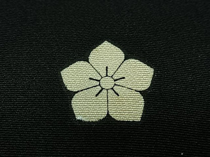 平和屋着物■豪華黒留袖　渡り橋人物風景文　暈し染め　金彩　正絹　逸品　CABN2010xe