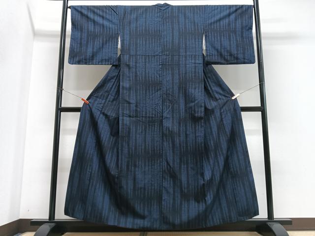 平和屋着物■上質な紬　変わり縞　正絹　逸品　CABN2012xe