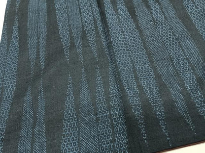平和屋着物■上質な紬　変わり縞　正絹　逸品　CABN2012xe