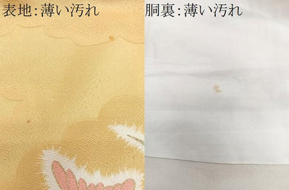 平和屋着物■豪華振袖　刺繍　花車文　金銀彩　正絹　逸品　CABN2019xe