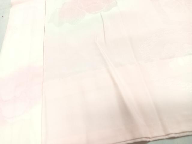 平和屋着物■振袖用長襦袢　無双仕立て　亀甲花地紋　暈し染め　正絹　逸品　CABN2020xe