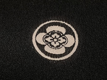 平和屋着物■豪華黒留袖　刺繍　花鳥文　金銀彩　正絹　逸品　CABN2022xe