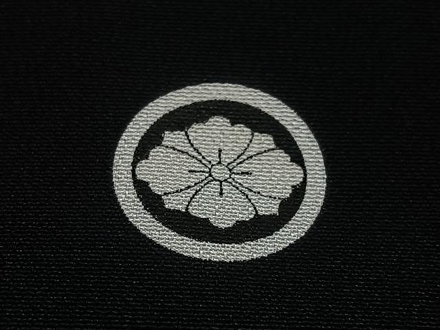 平和屋着物■豪華黒留袖　駒刺繍　御所車花文　金彩　正絹　逸品　CABN2023xe