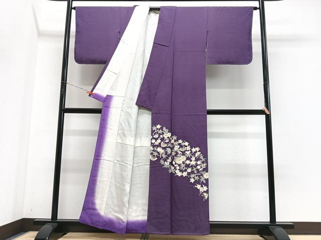 平和屋着物■色留訪問着　花鳥文　金彩　正絹　逸品　未使用　CABN2025xe