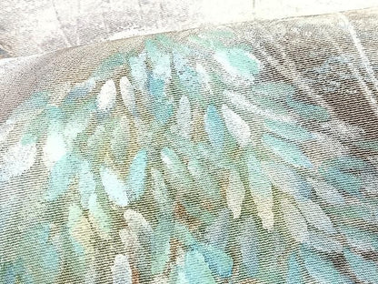 平和屋着物■豪華色留袖　手描き　風景文　暈し染め　金彩　正絹　逸品　CABN2050xe