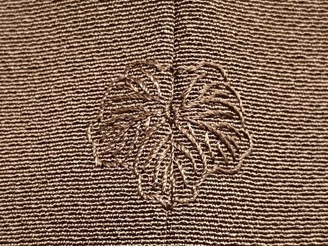 平和屋着物■豪華色留袖　駒刺繍　松葉文　金彩　正絹　逸品　CABN2055xe
