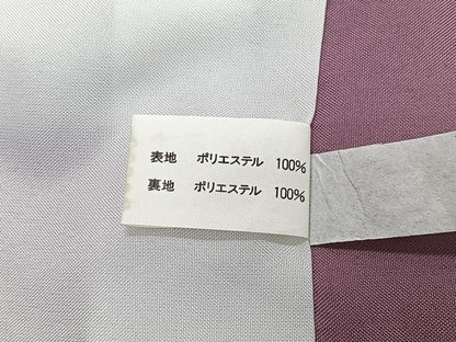 平和屋着物■小紋　草花文　洗える着物　CABN2066xe
