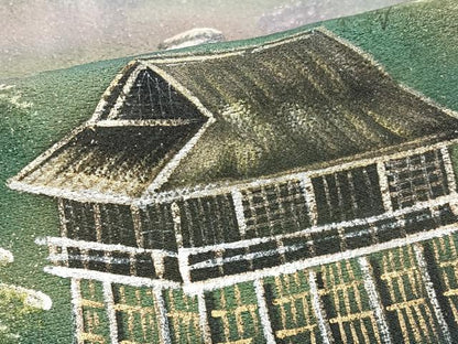 平和屋着物■豪華色留袖　手描き　風鶏文　暈し染め　金銀彩　正絹　逸品　未使用　CABN2079xe