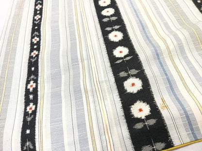 平和屋着物■上質な紬　花間道　正絹　逸品　CABN2144xe