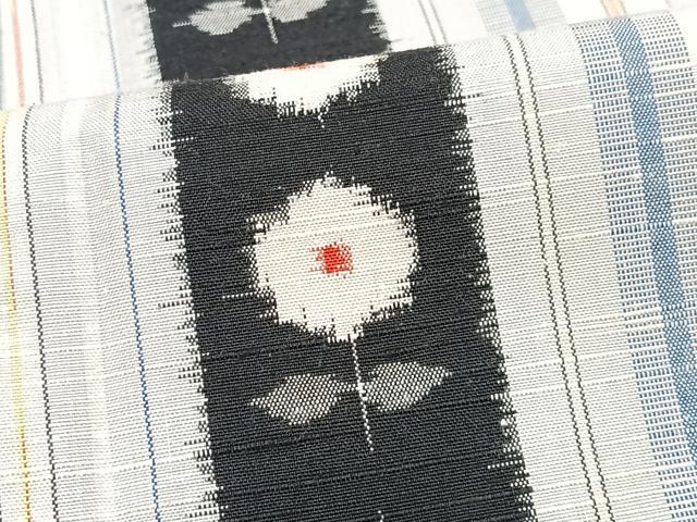 平和屋着物■上質な紬　花間道　正絹　逸品　CABN2144xe
