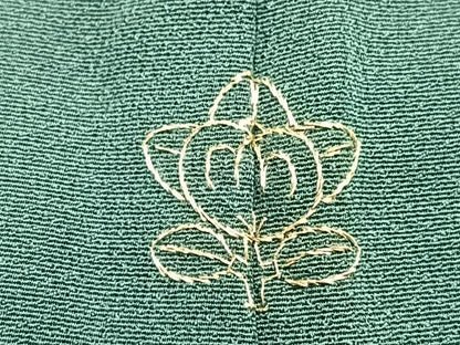 平和屋着物■豪華色留袖　草花シルエット　金銀糸　正絹　逸品　CABN2149xe