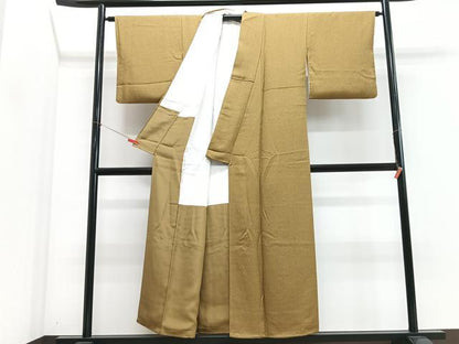 平和屋着物■本草木染作家　圓啓　江戸小紋　鮫小紋柄　正絹　逸品　CABN2150xe