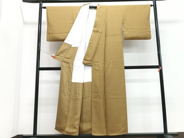 平和屋着物■本草木染作家　圓啓　江戸小紋　鮫小紋柄　正絹　逸品　CABN2150xe