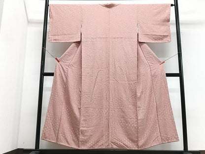 平和屋着物■上質な小紋　絞り　吉祥文　正絹　逸品　未使用　CABN2158xe
