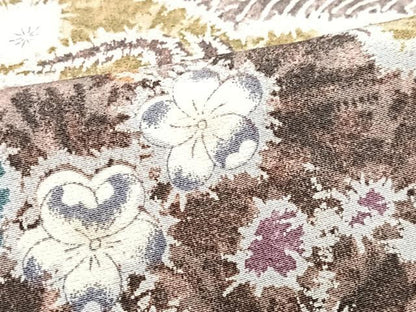 平和屋着物■上質な小紋　辻が花　金彩　正絹　逸品　CABN2173xe