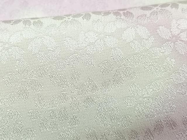 平和屋着物■長襦袢　袷　舞桜地紋　暈し染め　正絹　逸品　CABN2175xe