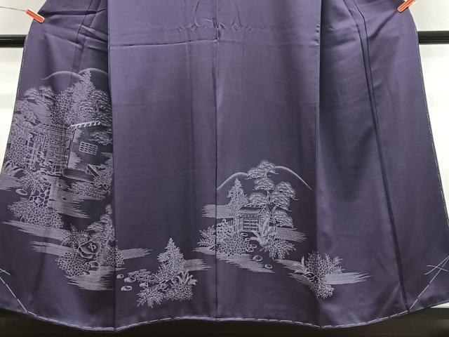 平和屋着物■訪問着　風景文　正絹　逸品　未使用　CABN2176xe