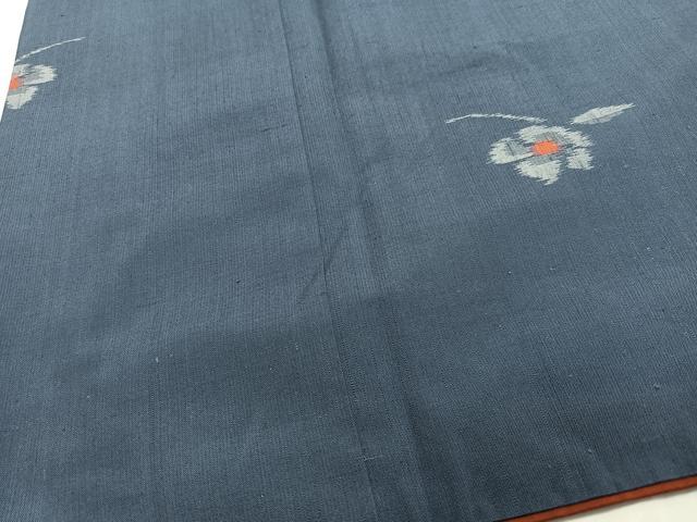 平和屋着物■上質な紬　舞花文　正絹　逸品　CABN2177xe