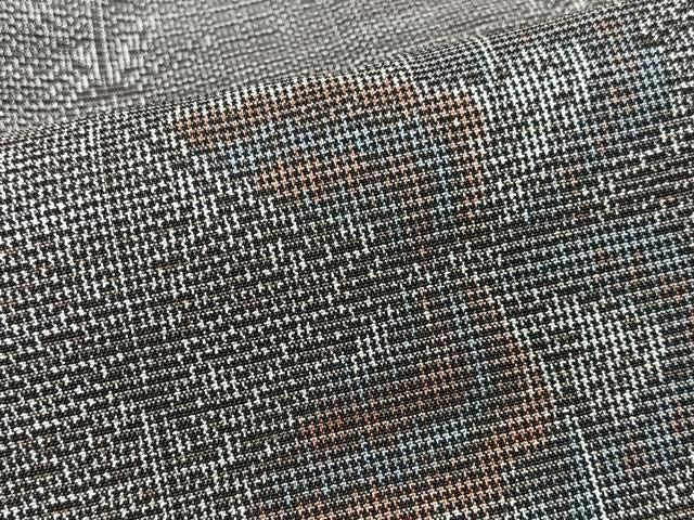 平和屋着物■上質な紬　舞蝶文　正絹　逸品　CABN2205xe