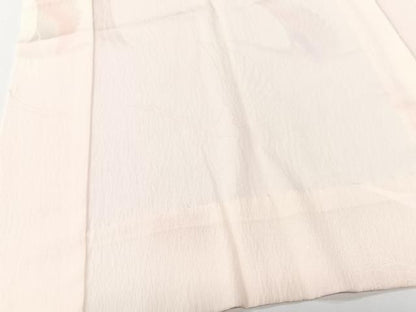 平和屋着物■長襦袢　無双仕立て　飛鶴地紋　暈し染め　正絹　逸品　CABN2218xe
