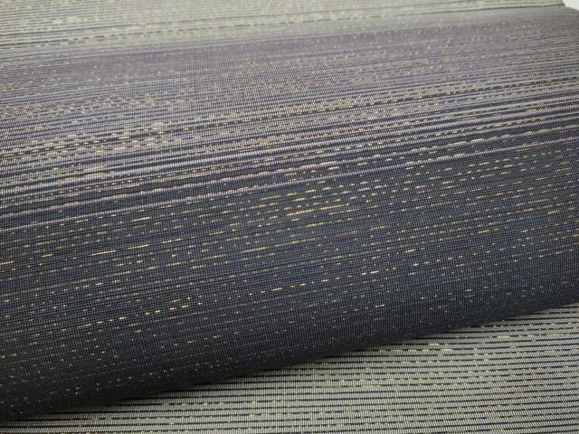 平和屋着物●両面　全通柄袋帯　霞文　金糸　正絹　逸品　CABN2430hy