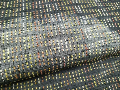 平和屋着物●両面　全通柄袋帯　刺し子　霞文　やまと誂製　正絹　逸品　CABN2461hy