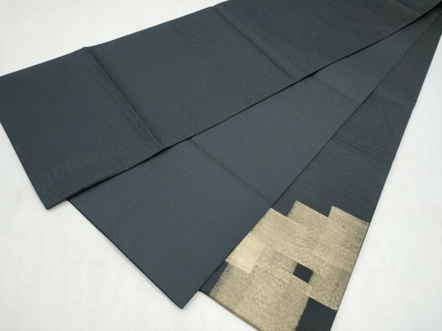 平和屋着物●太鼓柄袋帯　竹屋町刺繍　幾何学文様　正絹　逸品　CABN2486hy