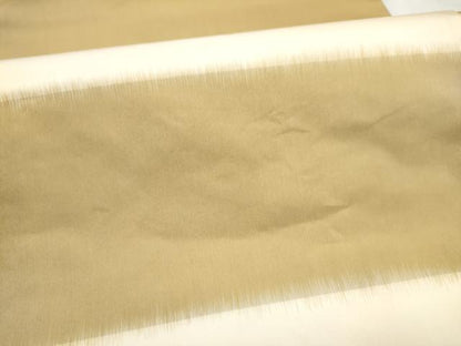 平和屋着物●西陣老舗　山城機業店　伊勢屋孝兵衛　六通柄袋帯　唐織　菱草花文　正絹　逸品　CABN2503hy