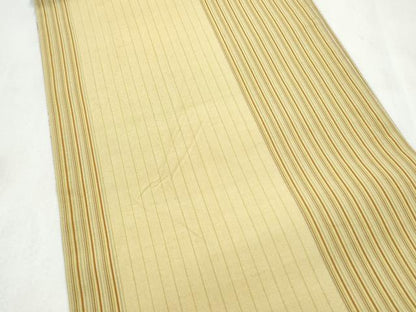 平和屋着物●両面　全通柄袋帯　花倉織　霞文　正絹　逸品　CABN2559hy