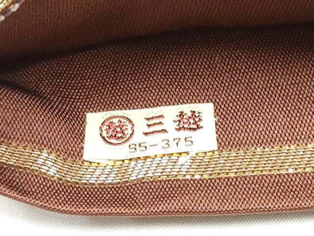 平和屋着物●龍村美術織物　たつむら　六通柄　本袋帯　松桜彩映錦　金銀糸　三越扱い　正絹　逸品　CABN2691hy
