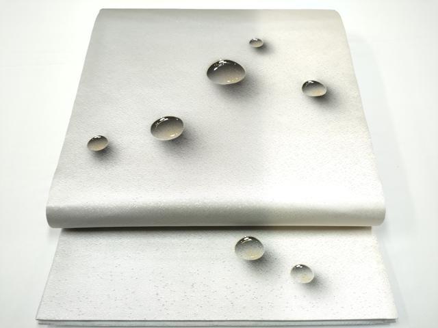 平和屋着物●太鼓柄袋帯　作家物　手描き　水玉　正絹　逸品　CABN2725hy